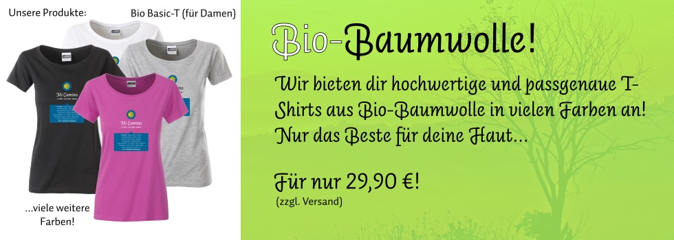 Bio-Baumwolle: Wir bieten dir hochwertige und passgenaue T-Shirts (hier: für Herren) aus Bio-Baumwolle in vielen Farben an! Nur das Beste für deine Haut...